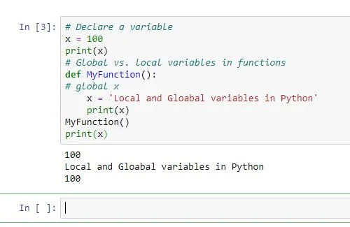 variables in python 3