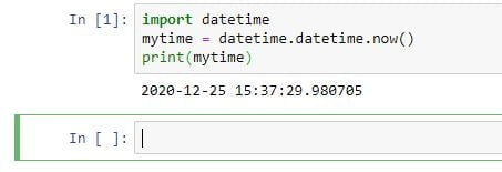 python datetime module